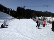 Pente d'entraînement avec tapis roulant à Laax