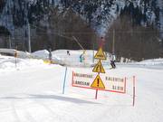 Sécurisation exemplaire des pistes