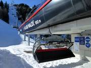 Walde - 6 places | Télésiège rapide (débrayable) avec capots de protection et sièges chauffants