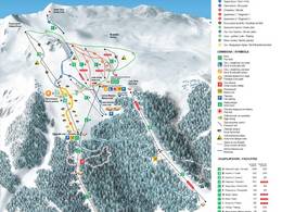 Plan des pistes Vitosha/Aleko – Sofia