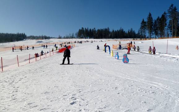 Domaines skiables pour les débutants dans le Zwieseler Winkel – Débutants Arber
