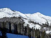 Vue vers la télécabine Waldalmbahn