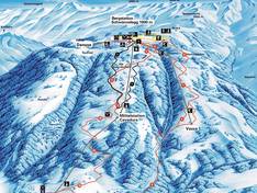 Plan des pistes Grüsch Danusa