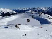 Lac de retenue pour l’enneigement près de la Stuanmandlbahn