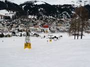 Au téléski de Bolgen, les débutants se sentent à l’aise.