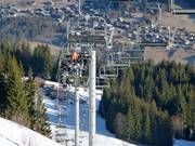 Mouilles - 4 places | Télésiège à pinces fixes