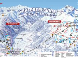 Plan des pistes Hochstein – Lienz