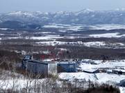Vue sur les hébergements du Hanazono Resort