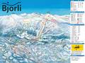 Plan des pistes Bjorli
