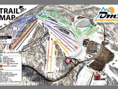 Plan des pistes Detroit Mountain