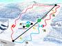 Plan des pistes Hesselbacher Gletscher – Bad Laasphe