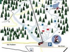 Plan des pistes Persåsbacken