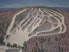 Plan des pistes Eaton Mountain