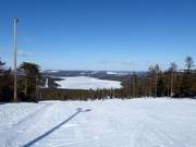 Piste facile sur le versant nord