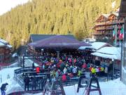 Lieu recommandé pour l'après-ski : Le Rond Point Méribel