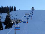 Waldkopf-6er-Sesselbahn - 6 places | Télésiège rapide (débrayable) avec capots de protection et sièges chauffants