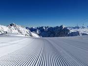 Très bonne préparation des pistes