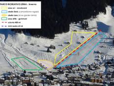 Plan des pistes Lüina – Airolo
