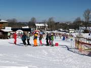 Téléskis d'entraînement dans le Kinderland