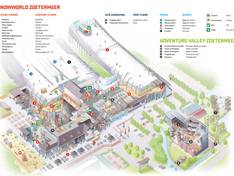 Plan des pistes SnowWorld Zoetermeer