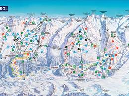 Plan des pistes Gurgl – Obergurgl-Hochgurgl