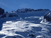 Pistes exigeantes sur la Marmolada
