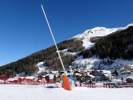 Fiabilité de l'enneigement Bolzano – Fiabilité de l'enneigement Pfelders (Plan)