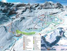 Plan des pistes Gavarnie/Gèdre – Les Espécières