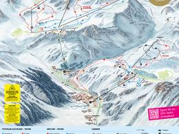 Plan des pistes Rifflsee
