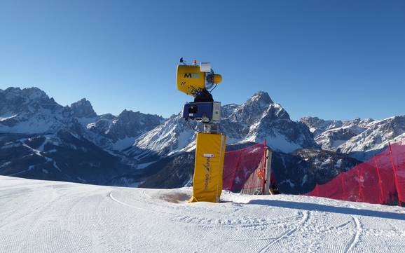 Fiabilité de l'enneigement Alta Pusteria (Haut-Adige) – Fiabilité de l'enneigement 3 Zinnen Dolomites – Monte Elmo/Stiergarten/Croda Rossa/Passo Monte Croce