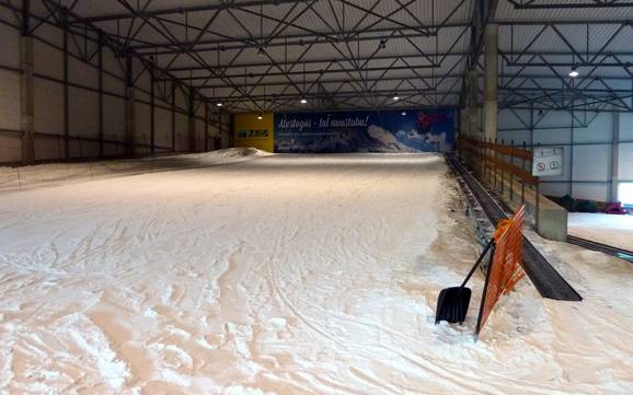Domaines skiables pour les débutants en Lituanie – Débutants Snow Arena – Druskininkai