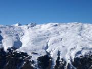 Vue sur les pistes de Carosello 3000