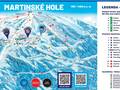 Plan des pistes Martinské Hole