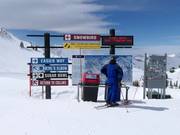 Signalisation et plan des pistes