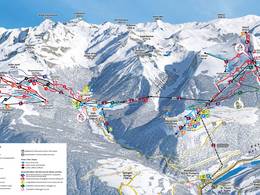 Plan des pistes Gitschberg Jochtal