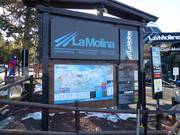 Plan des pistes à La Molina