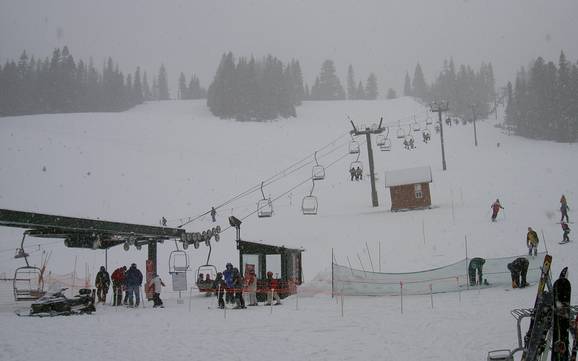 Skier près de Hood River