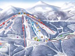 Plan des pistes Hochrindl – Sirnitz