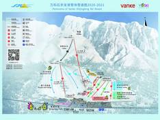 Plan des pistes Shijinglong