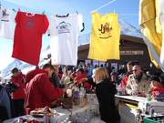 À la cabane du glacier, l’ambiance est toujours au top.