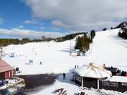 Vue sur les pistes Björnidet et Familjebacken