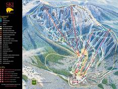 Plan des pistes Santa Fé