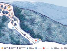 Plan des pistes Krasiya