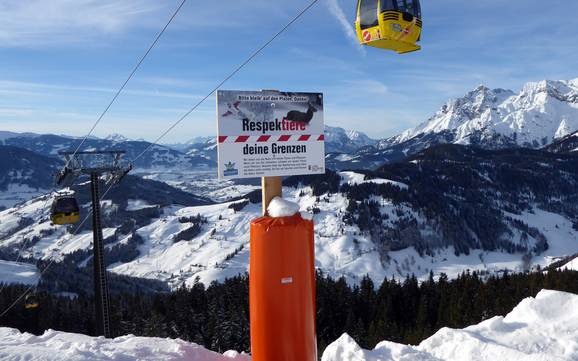 Hochkönig: Domaines skiables respectueux de l'environnement – Respect de l'environnement Hochkönig – Maria Alm/Dienten/Mühlbach