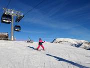 Piste facile au télécabine 10 places Naifjoch