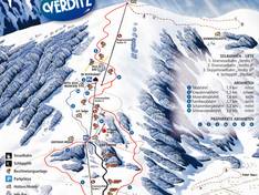 Plan des pistes Verditz