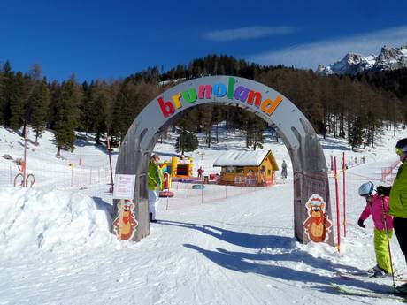 Stations de ski familiales Dolomites de Fiemme – Familles et enfants Latemar – Obereggen/Pampeago/Predazzo