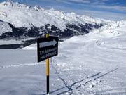 Signalisation sur les pistes