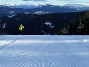 Piste damée à Folgaria-Fiorentini