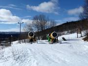 Canons à neige à Tärnaby